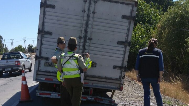 Carabineros incautó cinco toneladas de merluza en el Maule