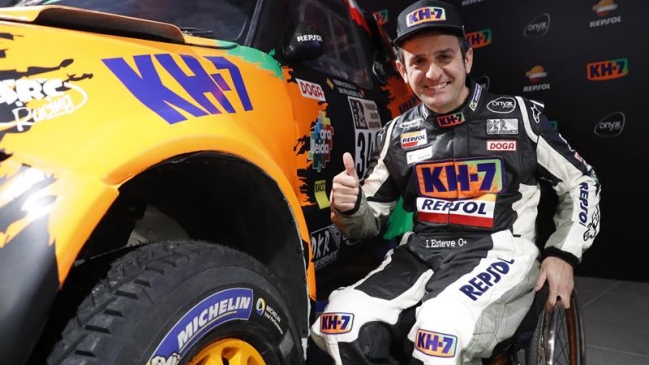 Piloto español Isidre Esteve prepara su regreso al Dakar