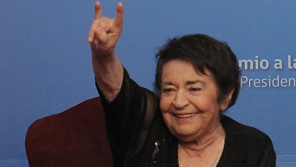 Cecilia recibió el Premio a la Música Nacional en La Moneda