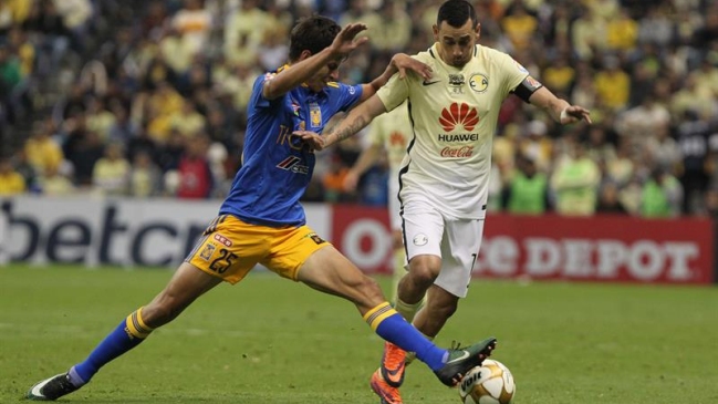 Tigres rescató un empate en su visita a América en la ida de la final mexicana