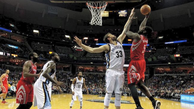 Memphis Grizzlies detuvo la racha ganadora de Houston Rockets en la NBA
