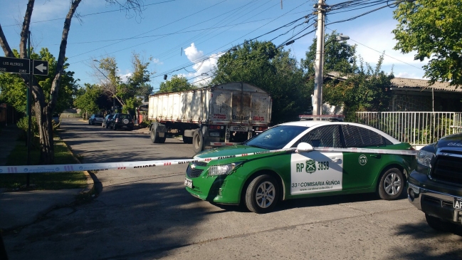 Ñuñoa: Operativo del GOPE por sujeto que se parapetó en un domicilio