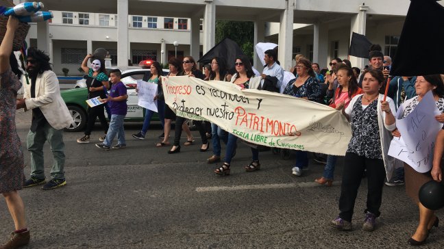 Comerciantes de Cauquenes critican obras que los obligará a cerrar durante 10 meses
