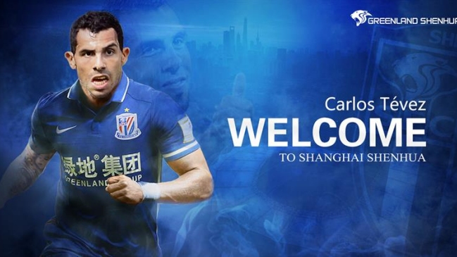 Shanghai Shenhua convierte a Tévez en el jugador mejor pagado del mundo