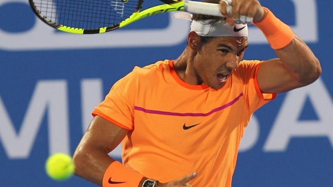 Nadal despachó a Raonic y jugará ante Goffin la final de Abu Dhabi