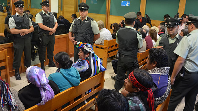 Caso Luchsinger: Corte ordenó reingreso a prisión de cinco comuneros