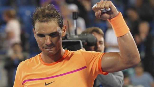 Rafael Nadal consiguió su cuarto trofeo en Abu Dabi