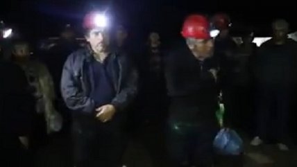   El emotivo mensaje de los mineros de Curanilahue a sus familias 