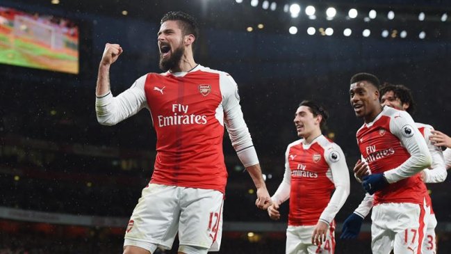 Arsenal se instaló en el tercer lugar de la Premier League tras derrotar a Crystal Palace