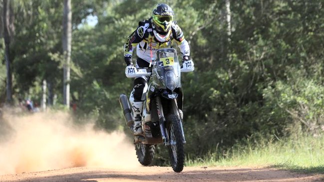 Pablo Quintanilla terminó 12° en la primera etapa del Dakar