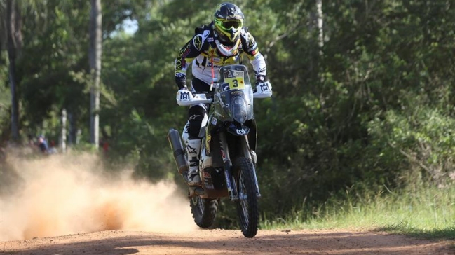 Pablo Quintanilla fue sexto y escaló al noveno puesto en el Dakar