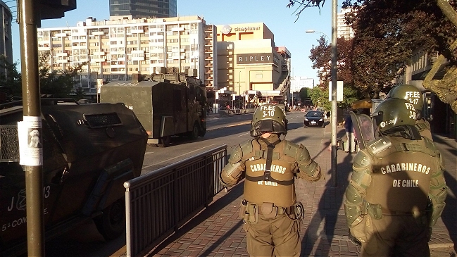 Marcha por la machi Francisca Linconao derivó en incidentes en Concepción