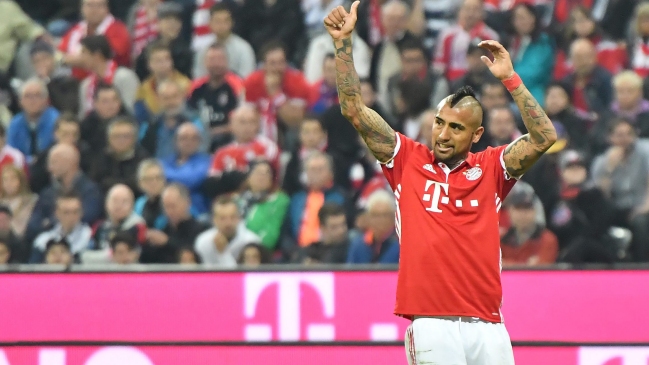 Arturo Vidal: Con Bayern siempre hay que pensar en grande y la meta es ganar todo