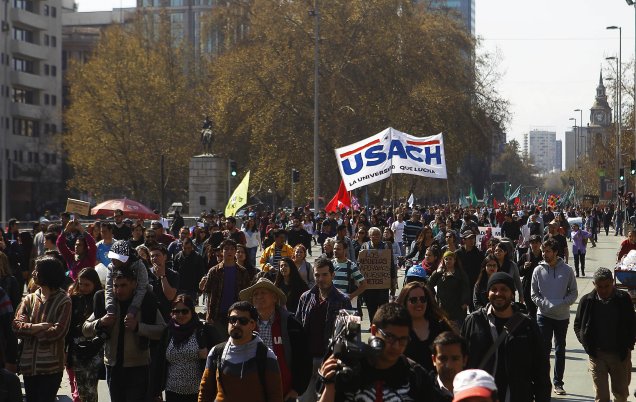 Reforma y renacionalización del cobre marcarán la pauta de la Confech 2017
