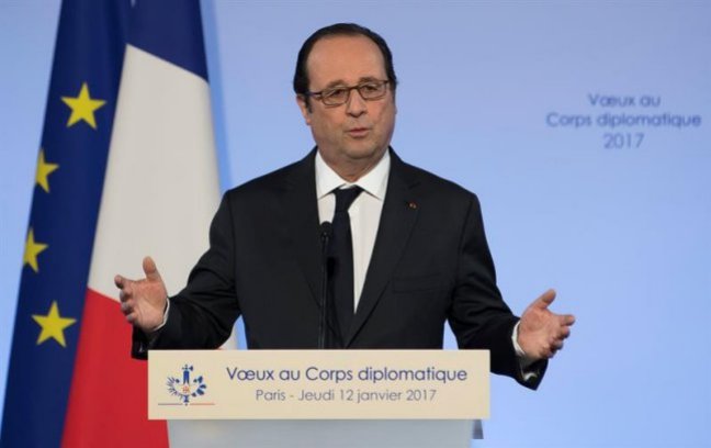 Hollande advirtió a Trump que Francia será socio 