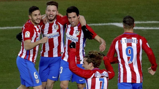 Solitario gol de Nicolás Gaitán salvó a Atlético de Madrid ante Real Betis