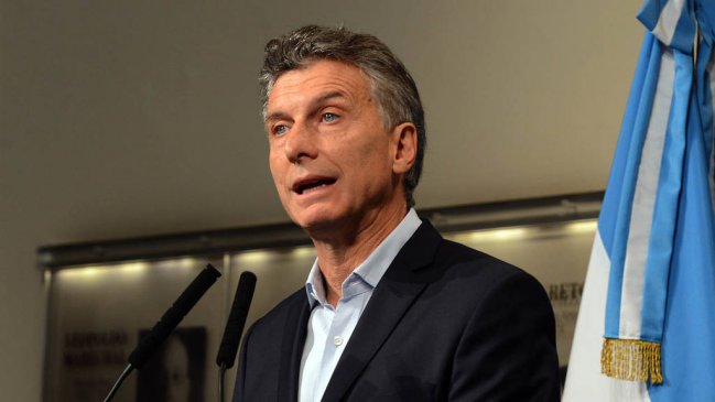 Macri: No podemos permitir que el crimen siga eligiendo a Argentina para delinquir