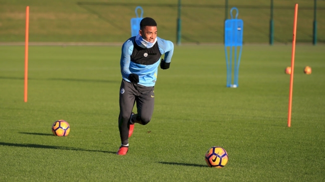 Gabriel Jesús fue presentado como nuevo refuerzo de Manchester City