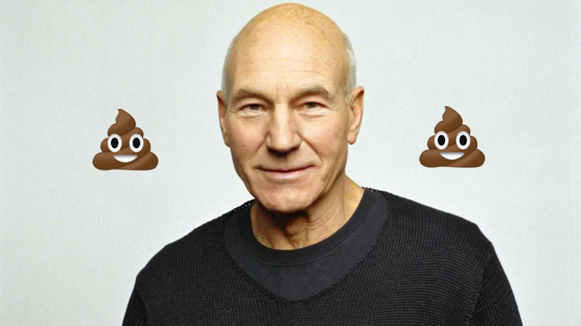 El particular personaje que hará Patrick Stewart en película de Emoji