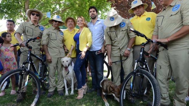 Alcaldesa Barriga presentó nueva iniciativa de seguridad para parques de Maipú