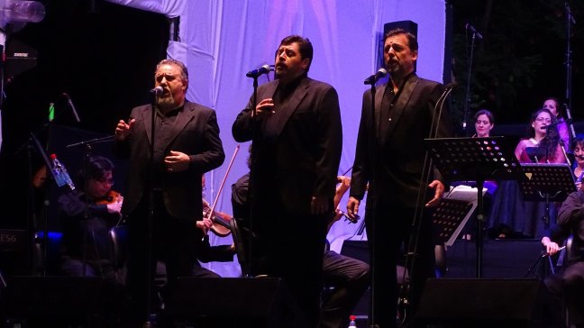 Las Condes acogerá el espectáculo gratuito “3 Tenores en tu barrio”