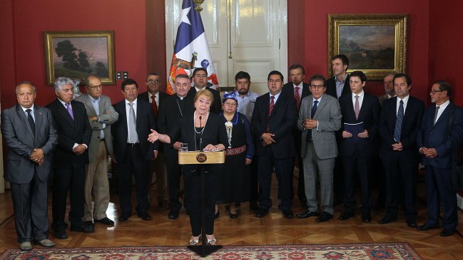 Presidenta Bachelet espera presentar Ley Araucanía a fines de junio
