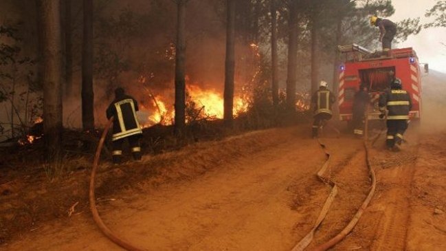 Estados Unidos, México, Francia y Argentina ayudan a Chile en combate contra incendios