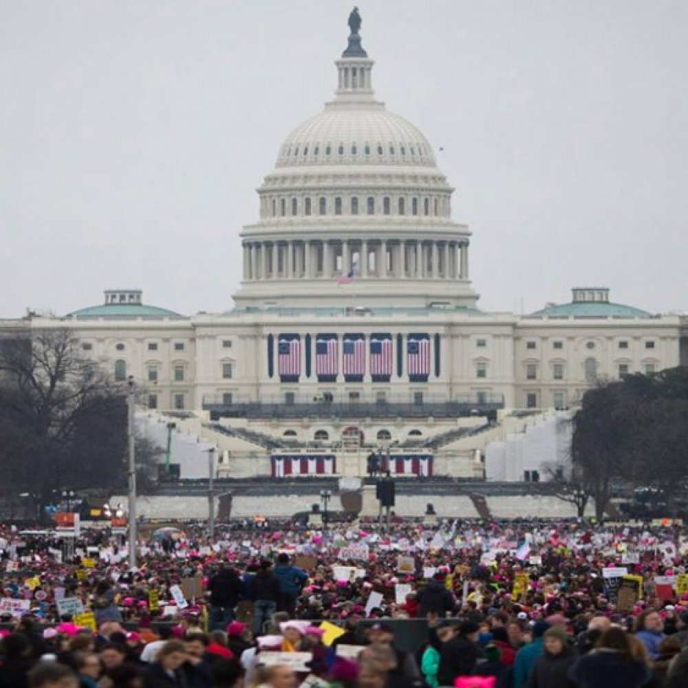 Mujeres de todo el mundo unieron sus voces para marchar por sus derechos