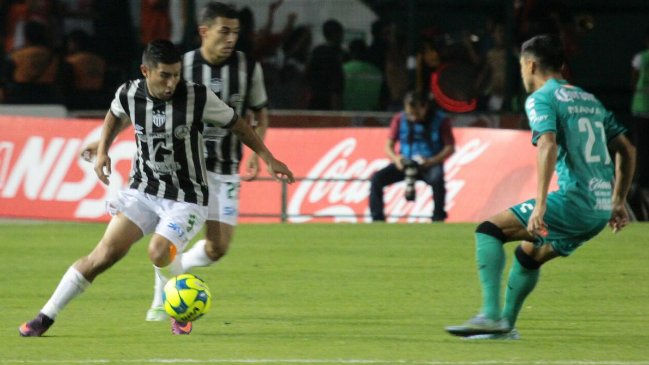 Nicolás Maturana fue titular en igualdad de Necaxa ante Chiapas por la Copa México