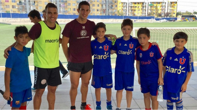 Lanús entrenó en el CDA antes de enfrentar a Everton en la 