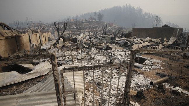 El estado de los colegios en la zona de catástrofe