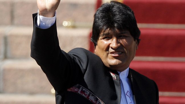 Evo Morales manifestó su solidaridad al 