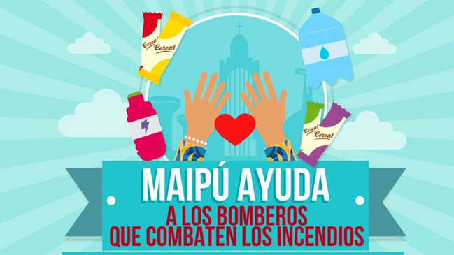 Maipú realizará show benéfico en ayuda a Bomberos