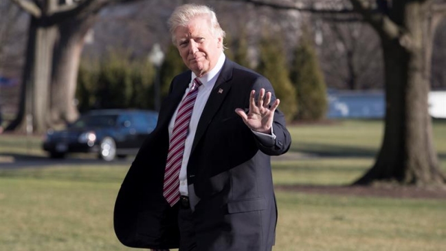 Trump comparó su muro con México al de Israel con territorios palestinos