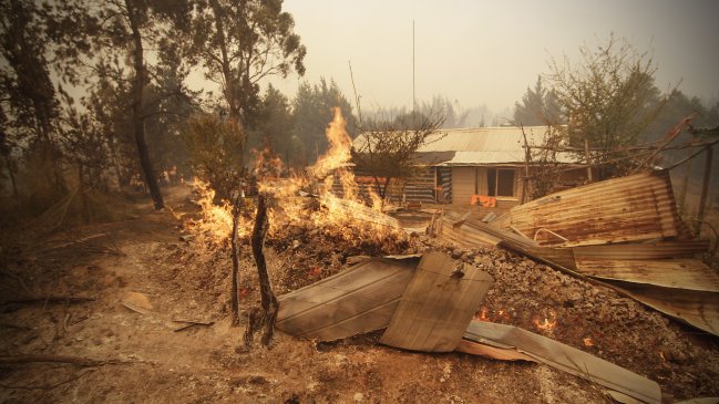 Fiscalía elevó a 34 los formalizados por incendios forestales