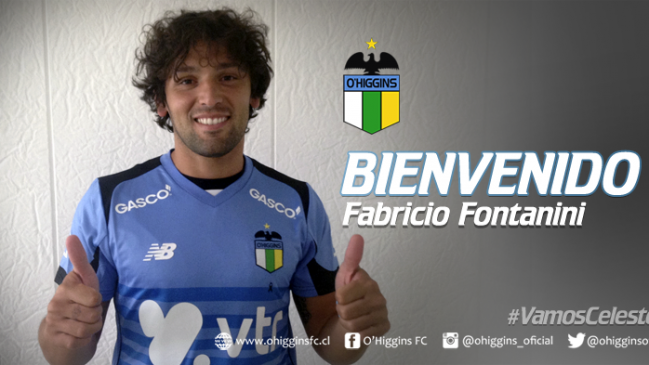 El defensa argentino Fabricio Fontanini se transformó en el segundo refuerzo de O’Higgins