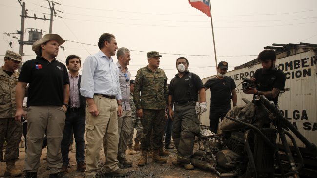 Ministro de Defensa: 