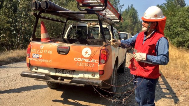 Incendios forestales: Eléctrica Copelec denunció 