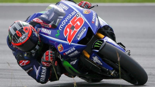 MotoGP: Español Maverick Viñales terminó con el mejor tiempo en Sepang