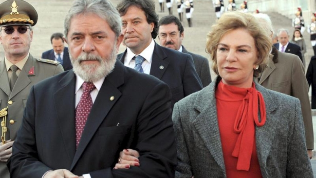 Murió la esposa de Lula da Silva