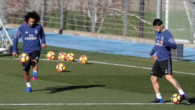 James Rodríguez está listo para reaparecer en Real Madrid