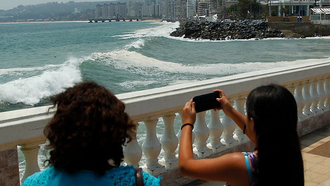 Onemi canceló la alerta preventiva por marejadas