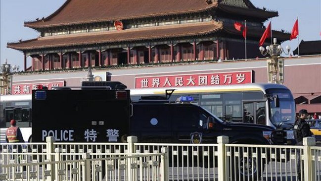 Dos detenidos en China por 