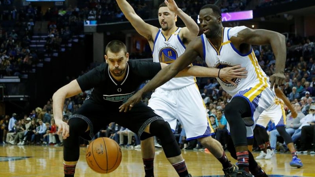 Golden State Warriors venció a Memphis Grizzlies y sigue firme en la NBA