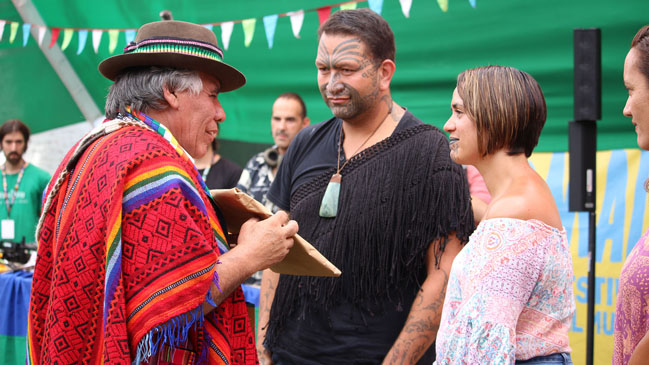 Con ceremonia indígena Womad Chile inició su tercera versión