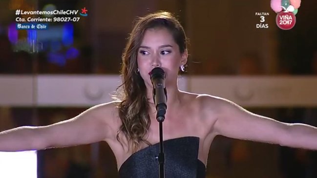 Canto de Carolina Mestrovic generó opiniones divididas en redes sociales