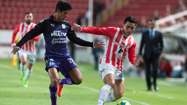 Edson Puch volvió al gol en dura caída de Necaxa en la liga mexicana