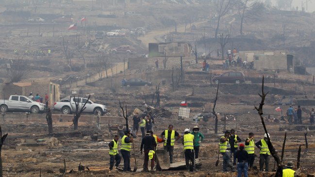 Incendios forestales: Comenzó instalación de viviendas de emergencia en El Maule