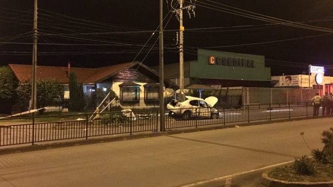 Dos jóvenes murieron en un accidente de tránsito en Valdivia