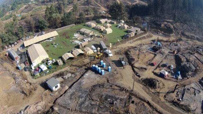 Incendios forestales: Entrega de viviendas en El Maule se concretará en mayo